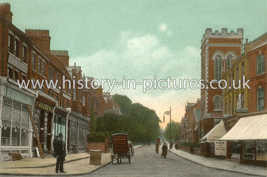 Church Hill, Walthamstow, London. c.1908